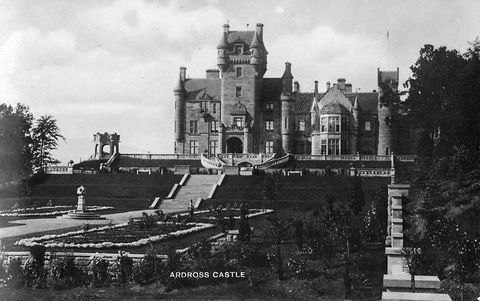 los traidores de bbc, filmado en el castillo de ardross, al norte de inverness en las tierras altas escocesas