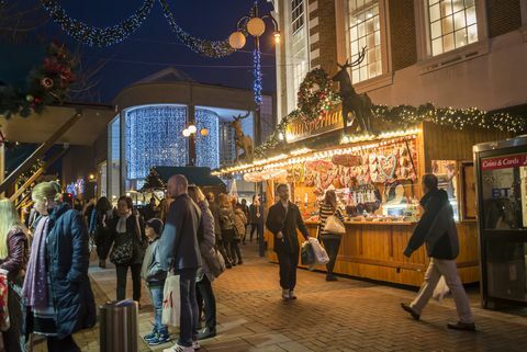 Mercado de Navidad de Kingston en Kingston upon Thames, Londres