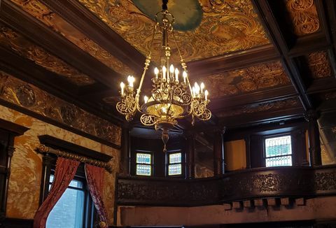 Paine Castle Troy Nueva York HBO La edad dorada Lugares de rodaje Casa histórica Museos
