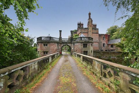 Castillo histórico catalogado de grado i en venta en Stoke on Trent