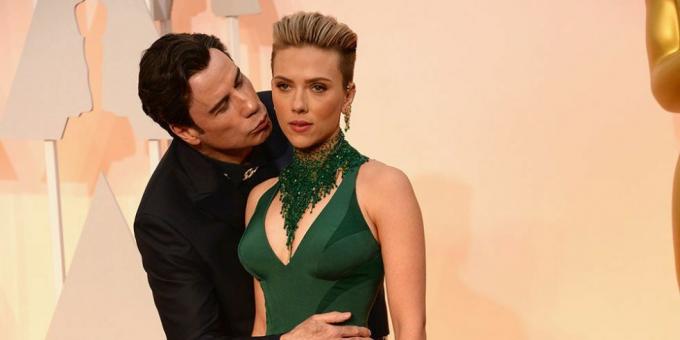 john travolta escarlata johansson oscar