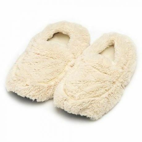 Pantuflas de crema para microondas