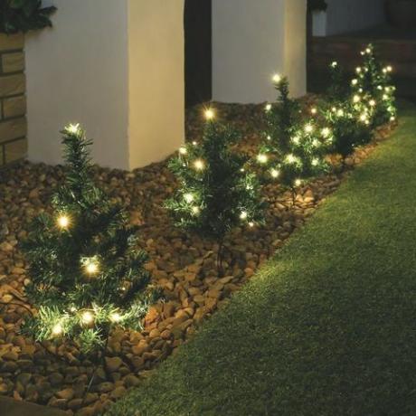 6 luces de camino de árbol 90 LED blancos cálidos, £ 34.99, luces festivas