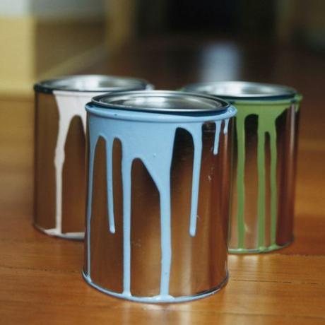 latas de pintura