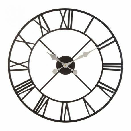 Reloj de pared Xenia en negro