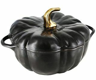 Staub Cocotte de calabaza de hierro fundido, 3,5 cuartos