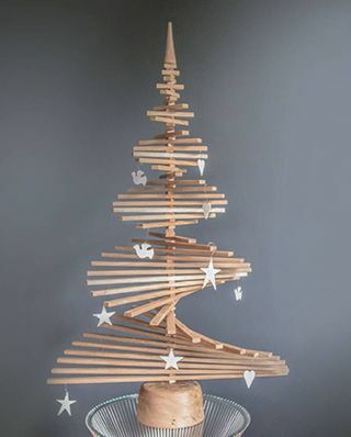 Árbol de Navidad alternativo de roble