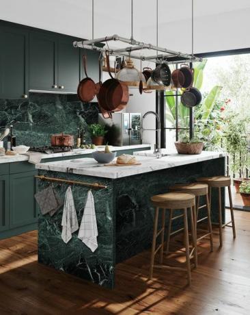 cocina moderna 22 ideas de diseño de cocinas modernas para una cocina nueva cocina de mármol verde tinos, cullifords