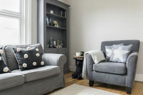 La sala de estar compacta de la diseñadora Kelly Willmott