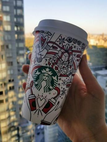 Copa de vacaciones de Starbucks