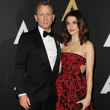 el actor daniel craig y la actriz rachel weisz asisten a la séptima entrega anual de los premios de los gobernadores en el salón de baile ray dolby en hollywood highland