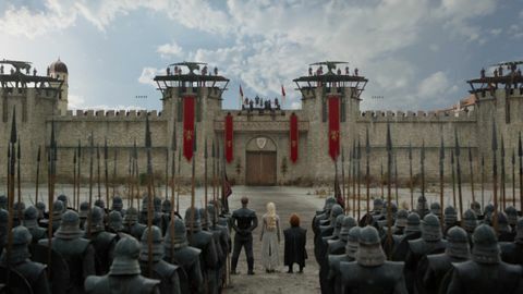 castillo de Winterfell de juego de tronos de hbo