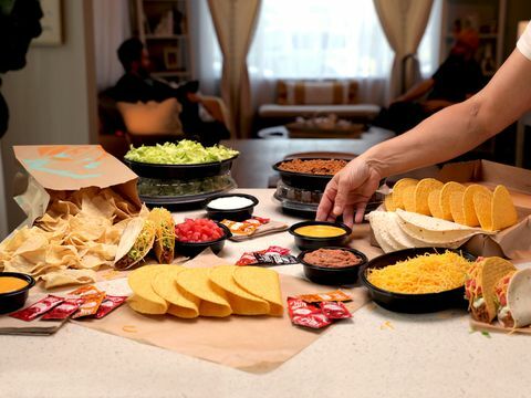 taco bell's home taco bar