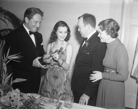 Vivien Leigh con compañeros actores