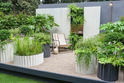 rhs chelsea flower show 2021 jardines de contenedores