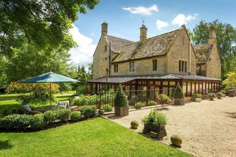 Savills - Collin House - casa de campo - Cotswolds - jardín