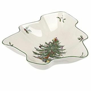 Portmeirion Home & Gifts - Plato individual para árbol de Navidad