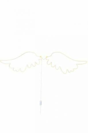 Lámpara de pared LED Wings, blanca