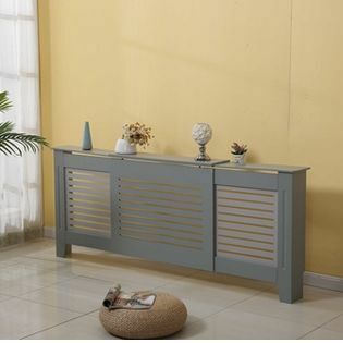 Tapa de radiador ajustable gris