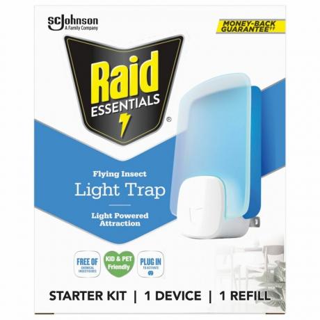 Kit básico de trampa de luz para insectos voladores Raid Essentials