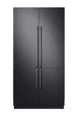 Chef Collection - Refrigerador empotrado de 4 puertas