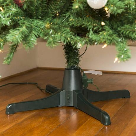 Soporte para árbol de Navidad ajustable giratorio de 360 ​​grados 