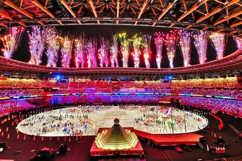 ceremonia de apertura de los juegos olímpicos de tokio 2020