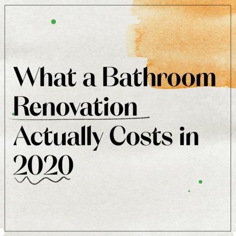 renovación del baño