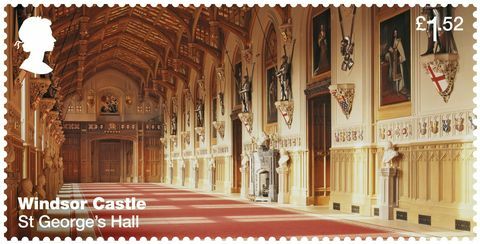 Sellos de Royal Mail del Castillo de Windsor