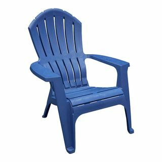 Silla Adirondack de plástico apilable