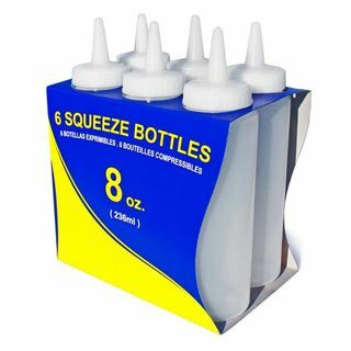 Botellas exprimibles, 8 oz (paquete de 6)