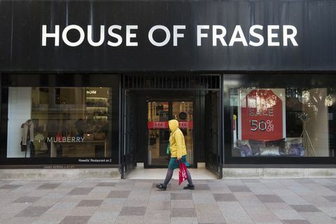 Cierre de tiendas House of Fraser