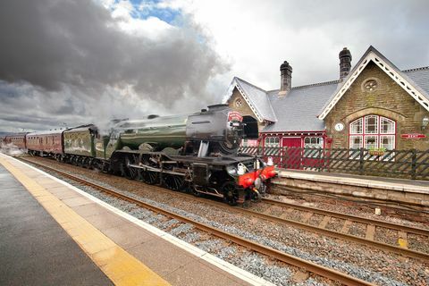 Dent Station - ferrocarril - tren - Cumbria