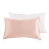 LilySilk Funda de almohada de seda pura de morera con parte inferior de algodón