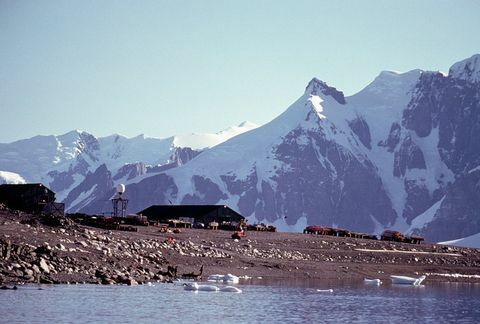 Base de estudio antártica británica de Rothera