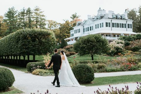 una boda en el monte, la antigua casa de edith wharton en lenox, massachusetts