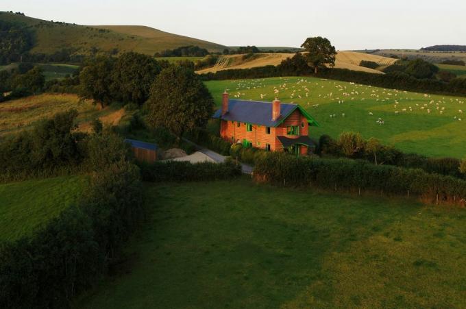 la casa roja riba