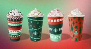 Las bebidas navideñas de Starbucks están de vuelta en el menú y se servirán en 4 tazas rojas nuevas