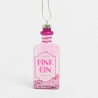 Adorno rosa con diseño de ginebra