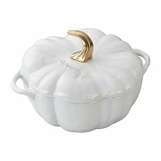 Staub Cocotte de calabaza de hierro fundido, 3,5 cuartos