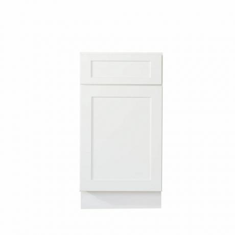 Gabinetes Bremen Gabinete estilo Shaker de abedul pintado de blanco