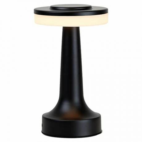 Lámpara de mesa LED portátil O'Bright (negro mate)