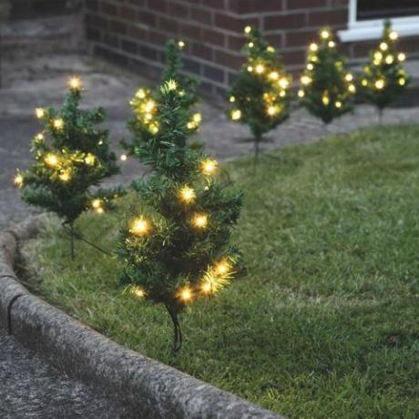 6 luces de camino de árbol 90 LED blancos cálidos, £ 34.99, luces festivas