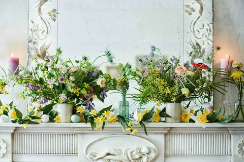 Coloridas flores de primavera y delicados aromas