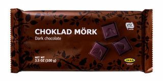 choklad mork ikea recordar