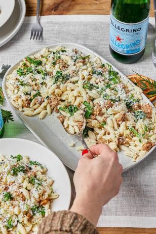 stanley tucci y su plato de pasta favorito para las fiestas