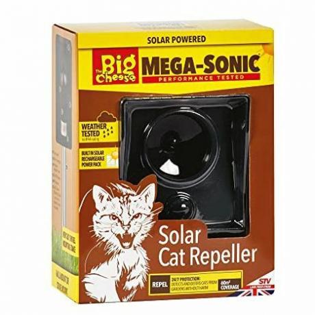 Ahuyentador solar de gatos Mega-Sonic