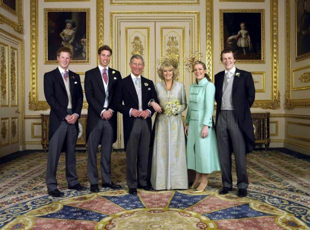 la boda real de su alteza real el príncipe carlos y la señora camilla parker bowles