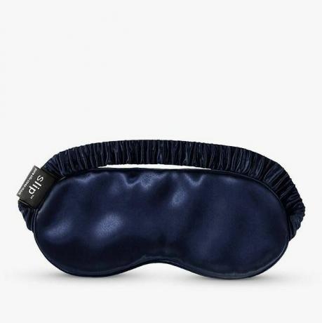 Antifaz para dormir de seda Slip®, azul marino