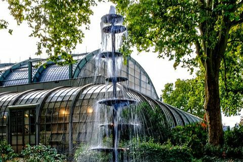 jardín botánico palmengarten en frankfurt